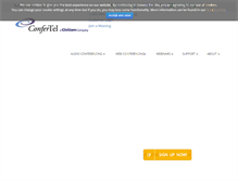 Tablet Screenshot of confertel.net